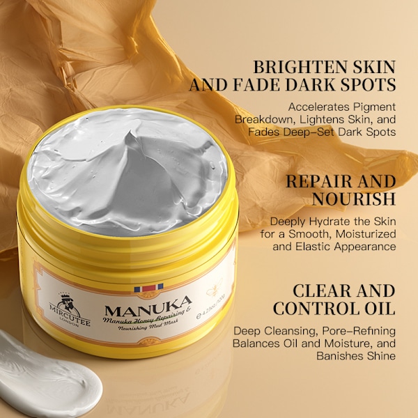 Manuka Honning Mudder Maske (direkte salg)