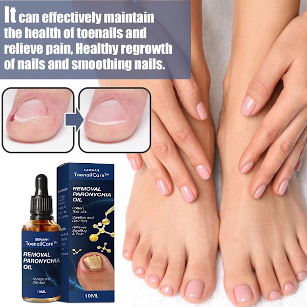 2023 Bästa Tyska NagelVård NagelProp Anti Paronychia Lindring Olja_ blueA 10ml 2pcs