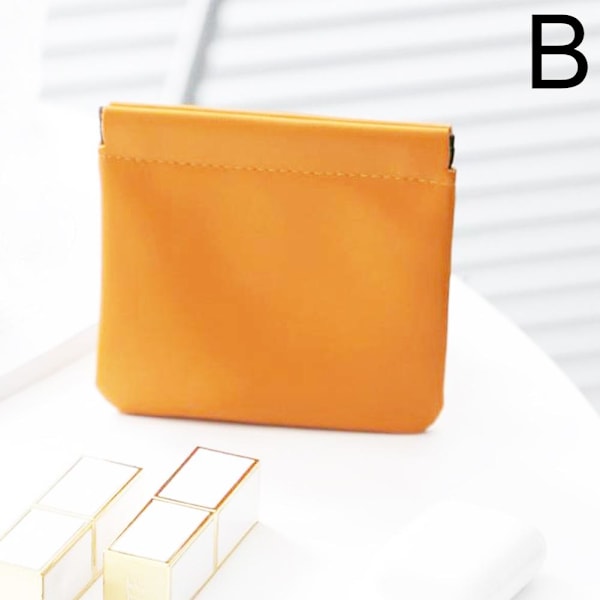 Multifunktionell Förvaringsväska för Granatsplitter Sminkväska Myntbörs Varje Orange One size