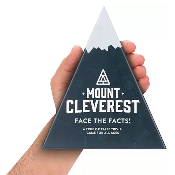 1/2x MOUNT CLEVEREST - Original Edition Kortspel Jul Trivia Rolig Familj F0 BlueA 1pcs