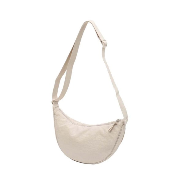 Nylon Messenger Bag för Kvinnor - Trendig Dumpling Bag i Lätt Vikt green 1size