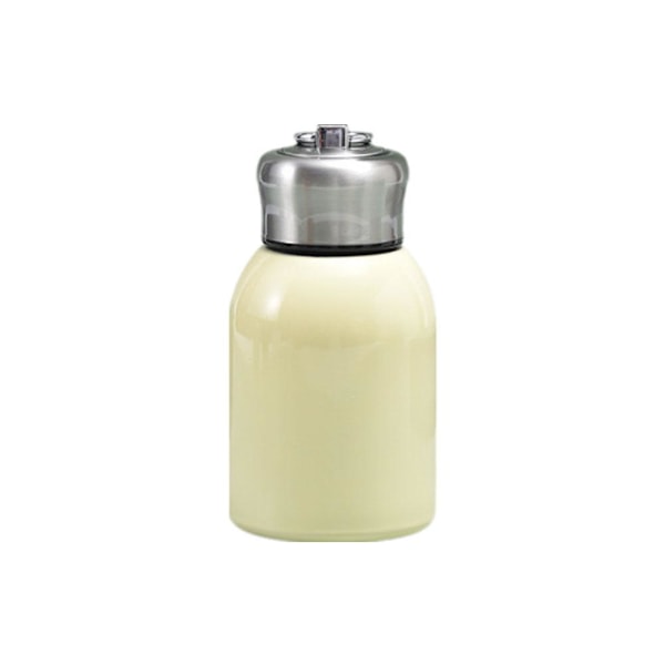 Mini Söt Vakuum Termosmugg Kompakt 304 Stål Rostfritt Med Portabel Stor Mage Design Vatten K6o4 yellow onesize