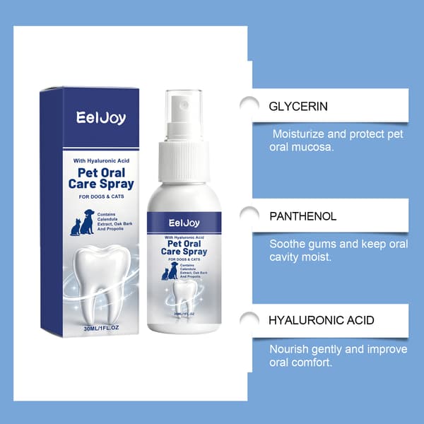 Daglig munnskyll for kjæledyr for frisk pust - 30 ml