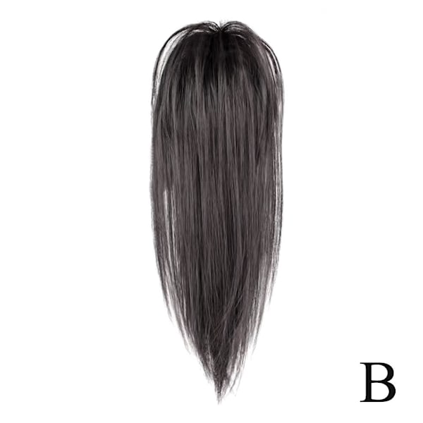 Hårknut för kvinnor, klämma, rak hästsvansperuk' U9L2 A9O1 dark brown 1pcs