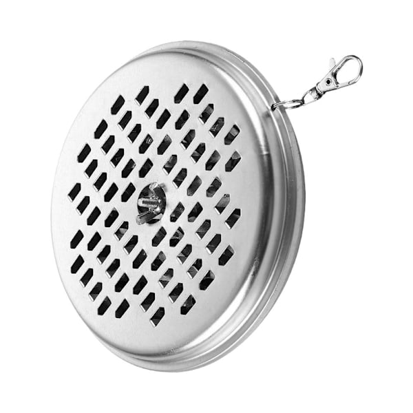 Myggspiralbricka Lätt att rengöra Myggspirallåda Hängbar Avoi Silvery 1pcs