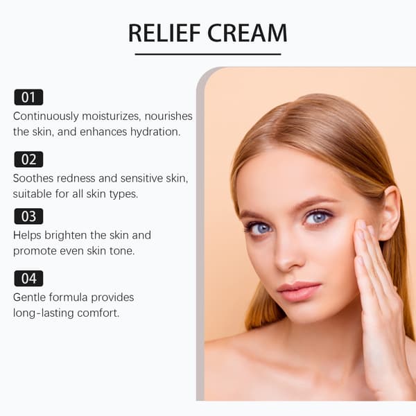 Fugtgivende Ansigtscreme til Tør Hud, 100ml