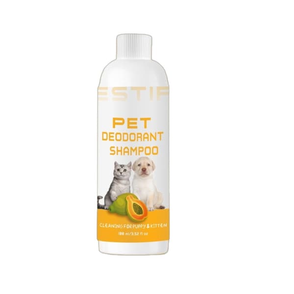 Plejeshampoo til katte og hunde - 100 ml, perfekt til daglig rengøring og deodorisering