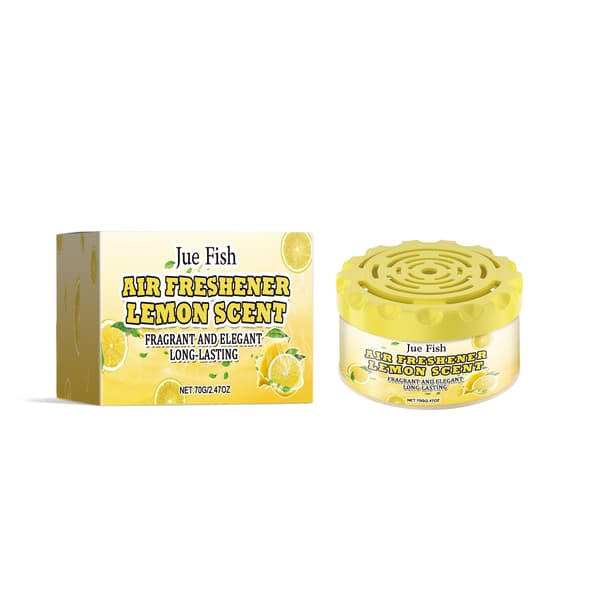 Luftfrisker (citronduft) til stue, soveværelse og badeværelse - langvarig duft, deodorizer og lugtfjerner.