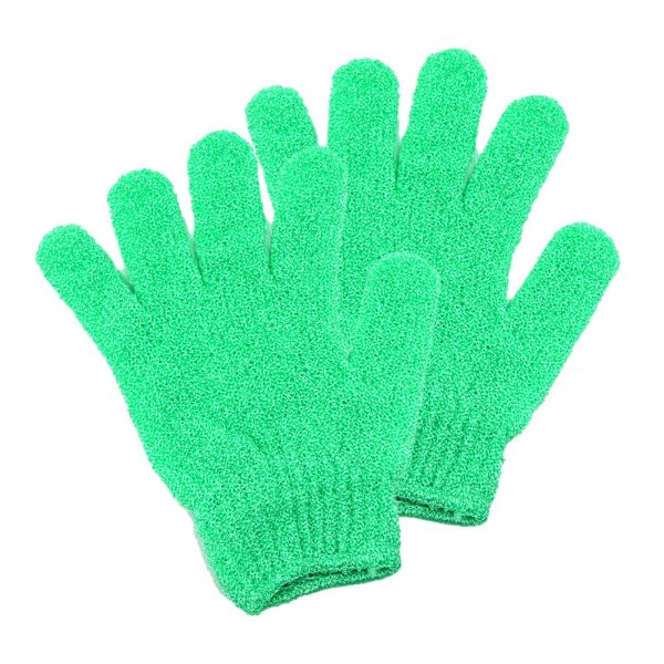 Duschsäckar Exfolierande Tvätthandske Badhandskar Hudkroppsborste Skrubba orange 1pcs