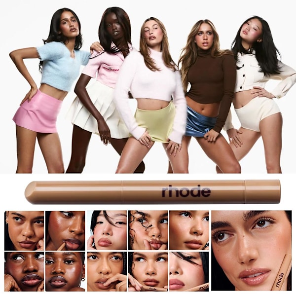 Rhode Perfect Pout Matte Gel Läppenna - Långvarig & Vegansk-Lay press 1pcs