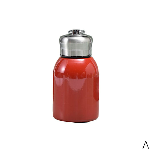Mini Söt Vakuum Termosmugg Kompakt 304 Stål Rostfritt Med Portabel Stor Mage Design Vatten K6o4 red onesize