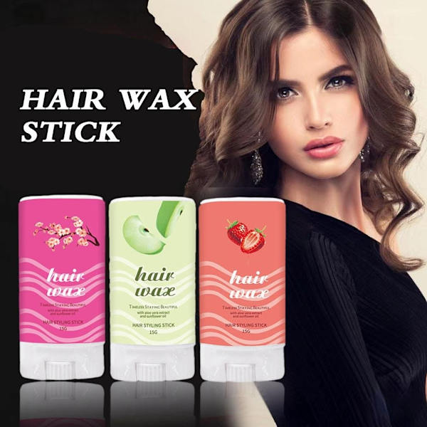 Choppy Bangs Hårstyling Gel Stick För Enkel Hårstyling Stark Med Hållfasthet T6P0 U8I4 B7M7 cherry blossom 15g
