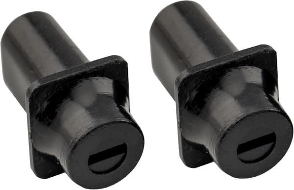 Professionella tumtopp gitarr switch knoppar för Telecaster USA, svart (2 stycken)