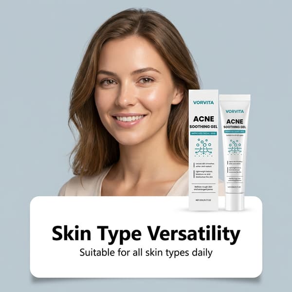 Ansigtsfugtighedsgel plejer glat, hydreret, lysnet og forfrisket hud.