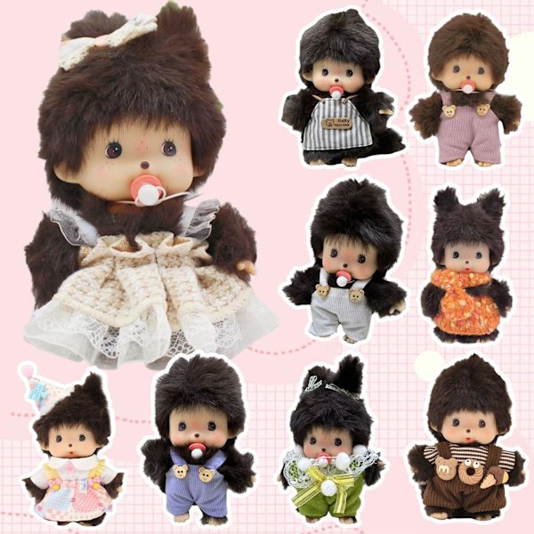 15 cm Plyschdocka Förskola Munchkin Docka Klädmaskinsdockor white bear 15cm