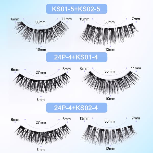 5D magneettiripset, 2 kpl, malli 2