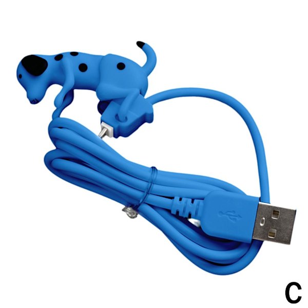 Snabb Laddningskabel Rolig Knulande Hund Micro USB Laddning Rogue Do Blue 1pcs