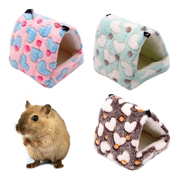 Hängmatta för iller, kanin, marsvin, råtta, hamster och möss coffee M