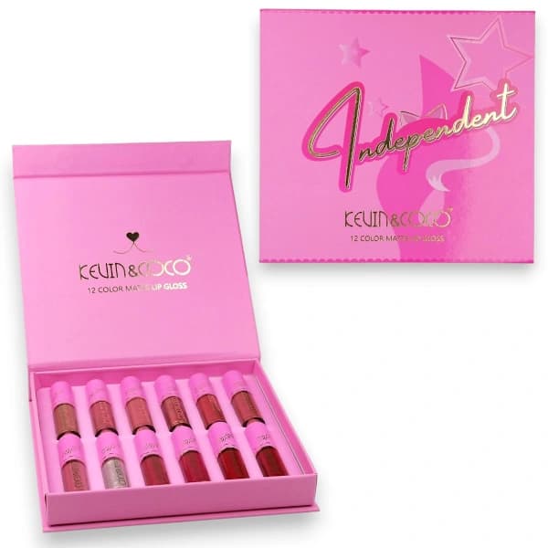 Halloween Makeup Läppglans Set 12-pack Läppstift