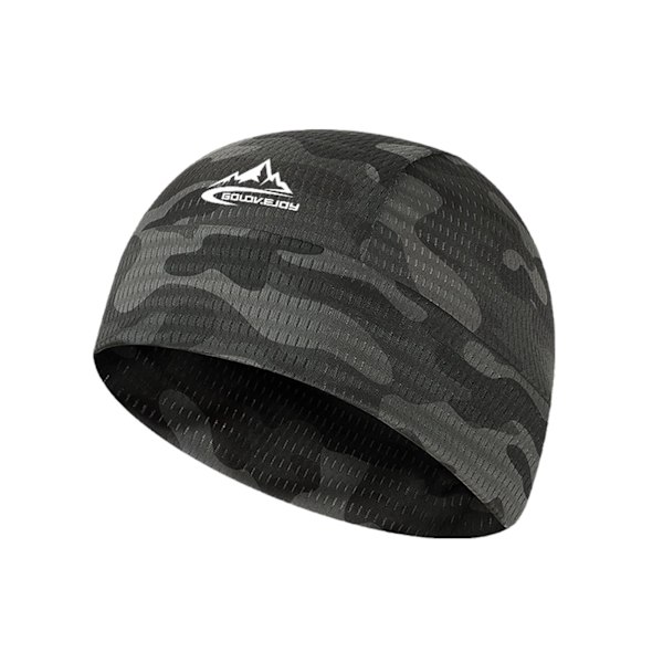 Ridning Snabbtorkande Melon Skin Cap Män Och Kvinnor Is Silke Cap Ru black camouflage One-size