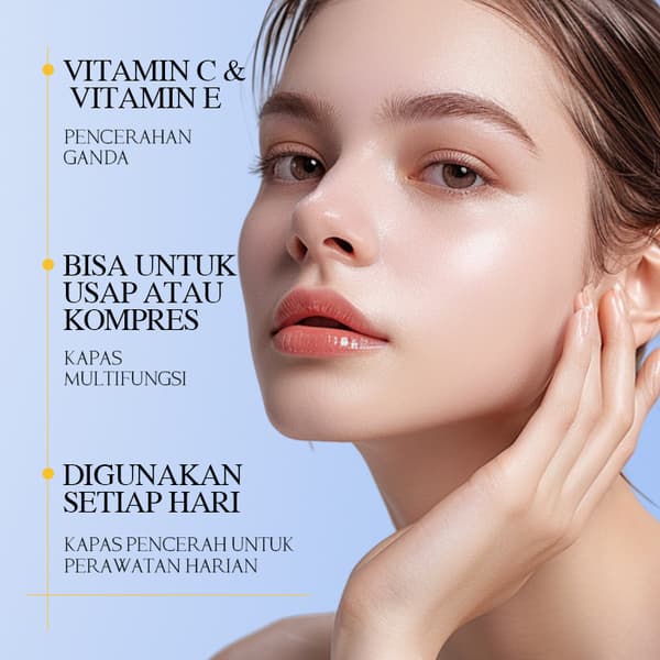 Vatrondeller til rensning med vitaminer