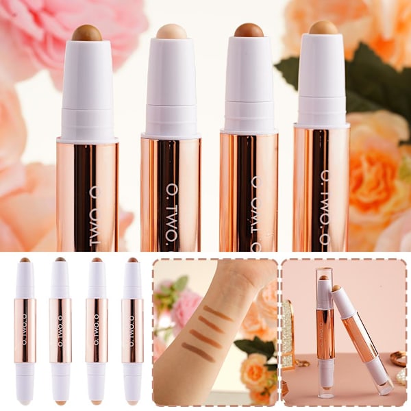 O.TWO.O Highlighters Makeup Shadow Contour Stick 4 Färger Highlig 1 1pcs