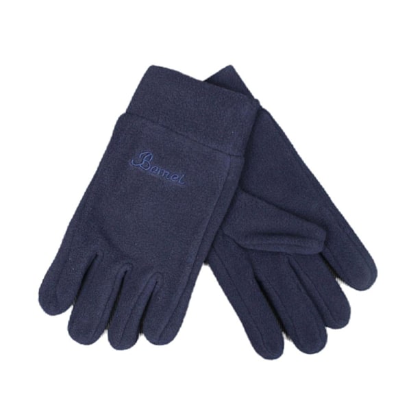 Klassiska Polarfleece-handskar i stilren design för män och kvinnor på hösten Black One size
