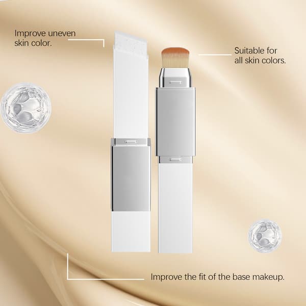 Lett Elfenbenshvit Foundationstift for Hverdagsbruk Ivory White 13g