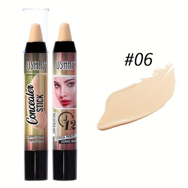 Concealer stick, vattentät, för ansiktskamouflage, konturering och skulptering av makeup (TP345B)