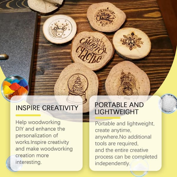 Pyrografimarkører, træpyrografipenne, træmarkeringsmarkører, kunstmarkører, pyrografipenne