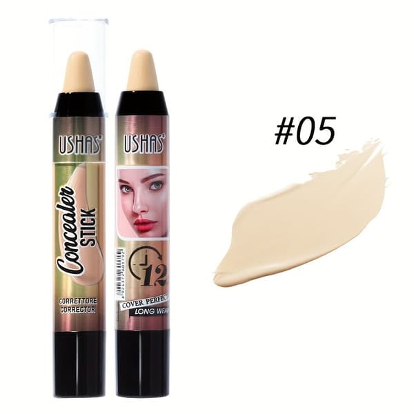Concealer stick, vattentät, för ansiktskamouflage, konturering och skulptering av makeup (TP345B)