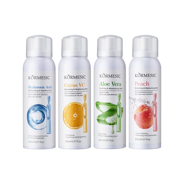 Återfuktande Aloe Refresh Spray för Ansiktsvård Citrus 150ml
