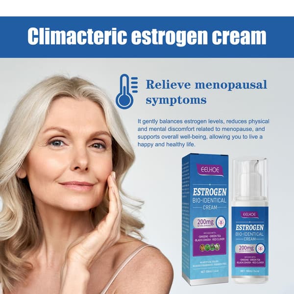 Østrogencreme til overgangsalderlindring 100ml E7Y0