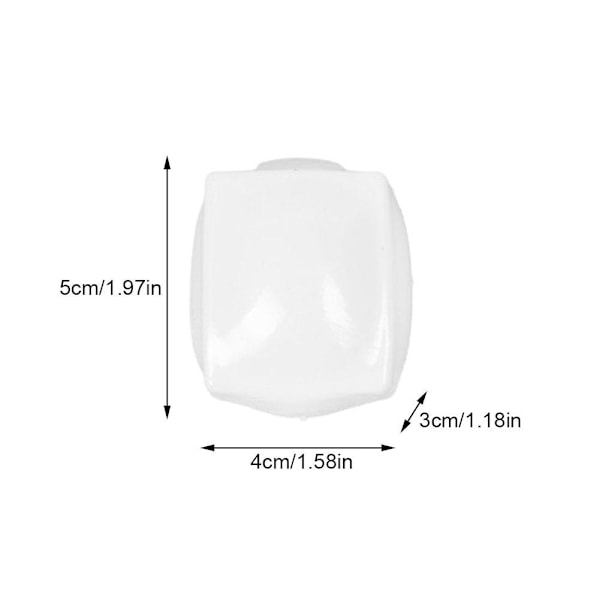 Tofu Kawaii Långsamt Stigande Simulering Långsam Återhämtning Kläm R0R4 C3F2 Leksak V0X5 M8R3