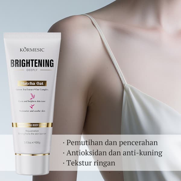 Grönt te Matcha Havre Body Lotion för närd hud