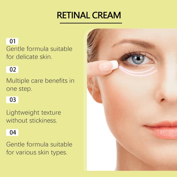 Retinol fuktighetskrem - Hydrerende og nærende for glatt hud
