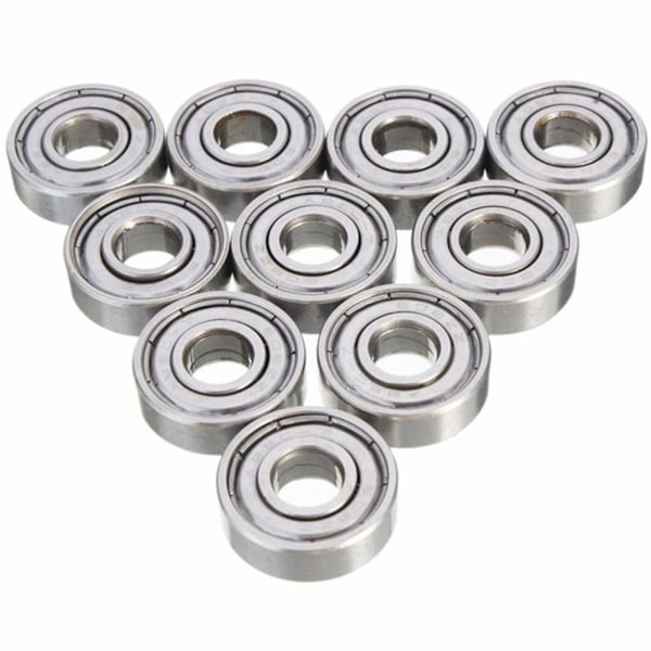 1/5/10 st 608ZZ kullager 608Z djupt kullager 8mm*22mm*7m silver6 one-size 10pcs