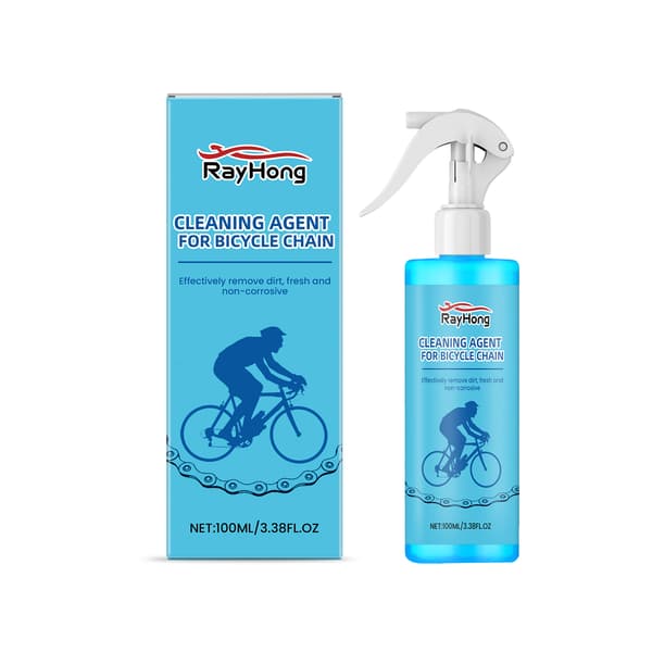 Cykelkæderenser, fjerner olie og rust, kæderensspray.