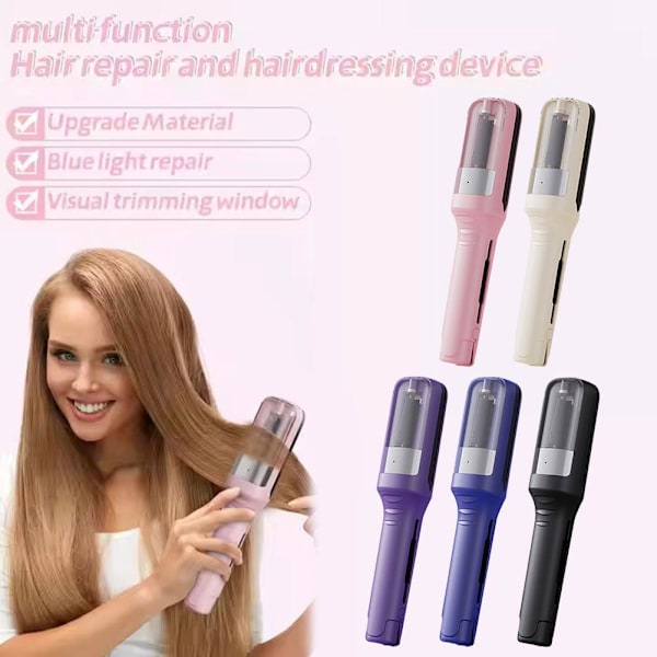 Kluvna Hår Trimmer 2 I 1 Hårvårdstrimmer Verktyg Automatisk Multi pink One size