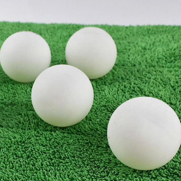 Bordtennisbollar i plast, vita, STORLEK - 40 mm - Grossist- whiteA one-size 100pcs