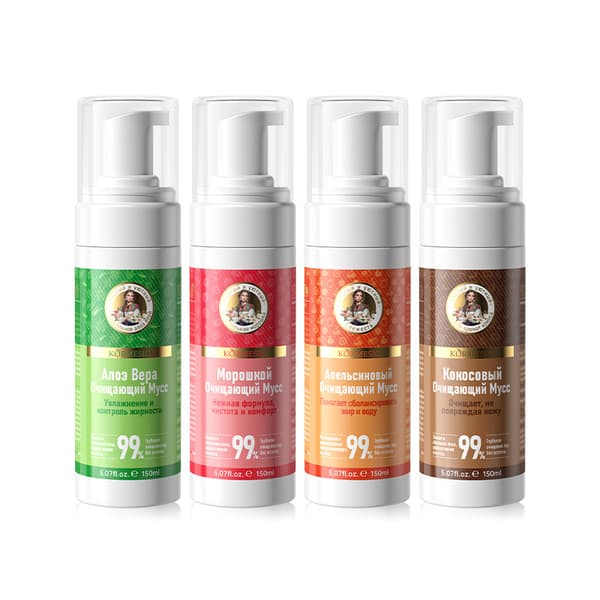 Fruktforfriskende Rensende Skum Coconut: 150ml