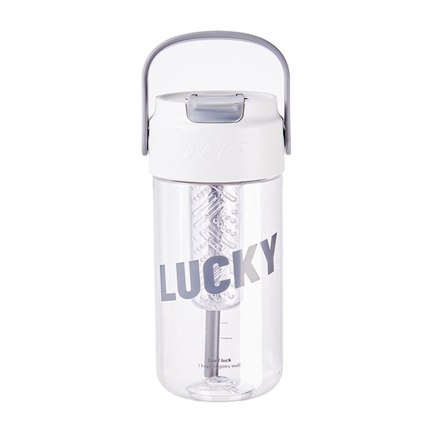 Vattenkopp 600ml Kreativ Enkel Dryck Tonkopp Bärbar pink 800ml