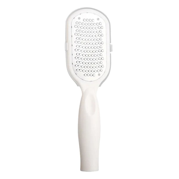 Fotfil Rasp Callus Remover Skrapa Hård Död Hud Skrubb Pe white 1pcs