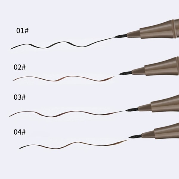 Vattentät flytande eyelinerpenna SmudgeProof Bärbar 4 färger Opti #1 black ONE-SIZE