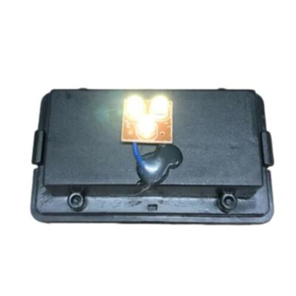 1/2X Rektangulär Ersättning Trädgård Solcell LED Ljus Batteri 2023 Box UK ST blackA One-size 2pcs