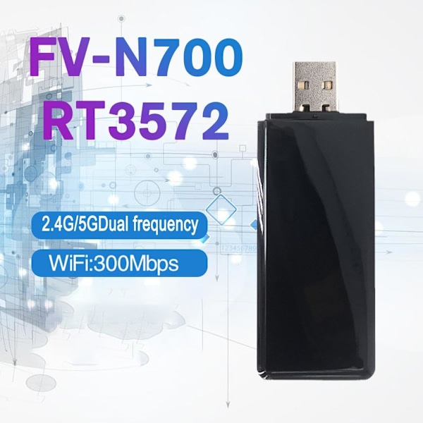 USB WiFi-adapter för Samsung Smart TV Wifi USB-adapter Dongle WIS09ABGN, trådlöst nätverkskort för Windows