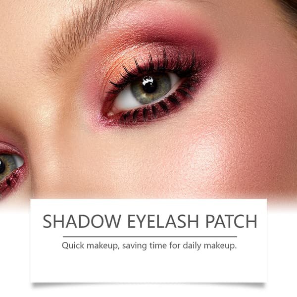 Lazy Eye Shadow Eyelash Patch - Bärbara ögonskuggs- och ögonfranslappar för lata människor