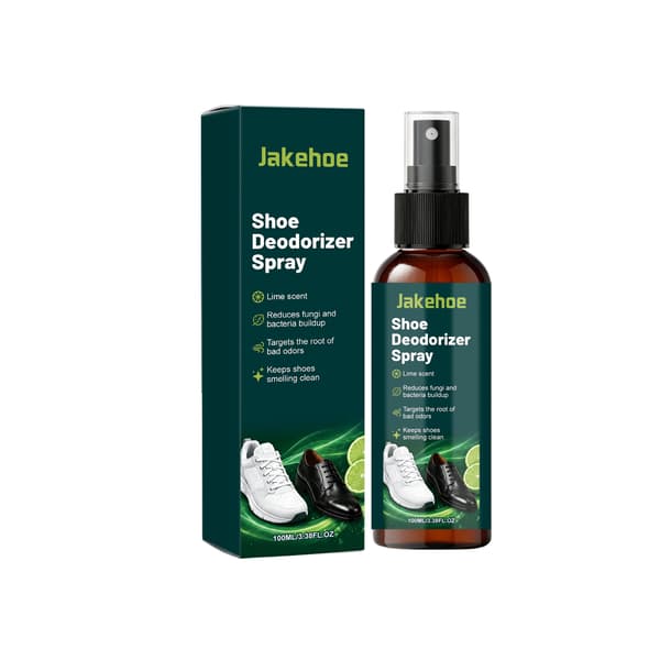 Bærbar skodeodorant til atletik- og lædersko, 100 ml