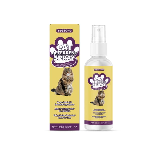 Katteklø-resistent spray med skånsom formel, veiledning for katteatferd, møbelbeskyttelse