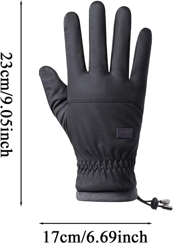Vinter USB-opvarmede cykelhandsker
